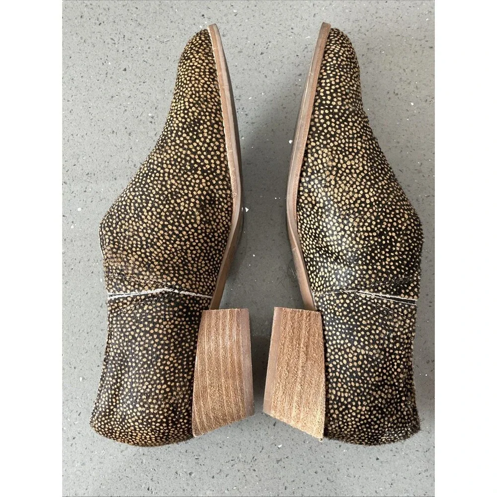 Madewell The Lucie Calf Hair Bootie Size 8.5 womens